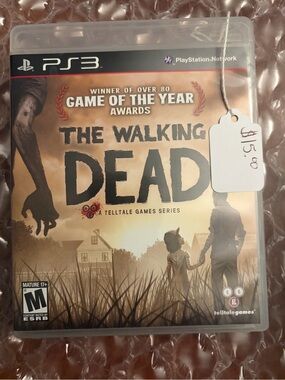 Retro____The Walking Dead - PS3 Video Game (Brown)